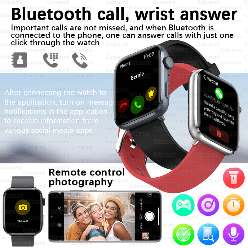 2025New NFC Smart Uhr Frauen 1 – Smartwatch Ladies Watches For Women Bewertung und Preis